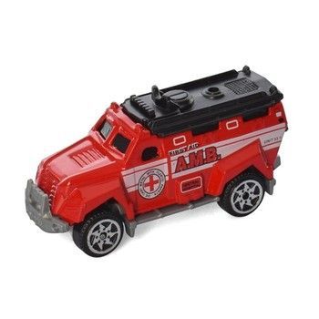 Машина детская "Пожарная спецтехника" 7630-2, 1:64 фото