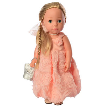 Детская интерактивная кукла M 5413-16-1 обучает странам и цифрам (Блондинка) фото