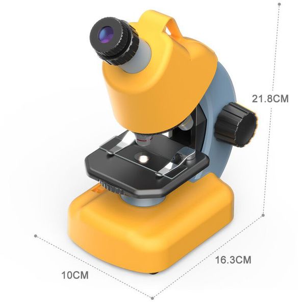 Мікроскоп дитячий іграшковий з набором для дослідів Shantou 1100M фото