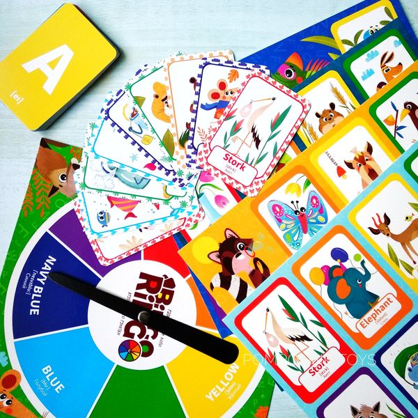 Настольная игра лото Bingo Ringo (Учим английский), рус/англ, Danko Toys фото