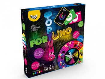 Детская развивающая настольная игра "ФортУно" большая UF-02-01U на укр. языке фото