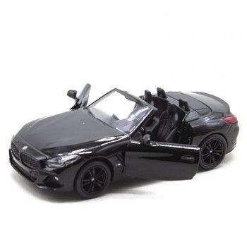 Машинка инерционная "BMW Z4" KT5419W масштаб 1:36 Черный фото