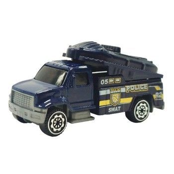 Машина детская "SWAT с лодкой" 7521P-7, 1:64 фото
