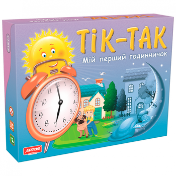 Детская развивающая игра "Тик-Так" 0819 первые часы фото