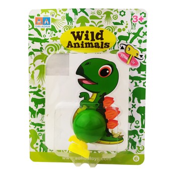 Іграшка заводна "Динозавр" 2030A 15 см (Зелений) фото