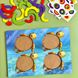 Дерев'яний пазл-сортер "Черепашки - кольори" Ubumblebees (ПСД138) PSD138 із завданнями фото 5 з 6