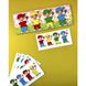 Дерев'яний пазл-сортер "Хлопчики з пончиками" Ubumblebees (ПСФ100) PSF100, 12 деталей та 12 карток фото 4 з 4