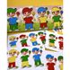 Дерев'яний пазл-сортер "Хлопчики з пончиками" Ubumblebees (ПСФ100) PSF100, 12 деталей та 12 карток фото 2 з 4