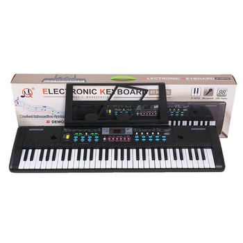 Синтезатор MQ-023UF 61 клавіша, 16тонів, FM, USB вхід, мікрофон, від мережі фото