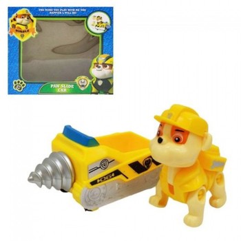 Іграшкова машинка з героєм "Щенячий патруль" G2011 (Жовтий) фото