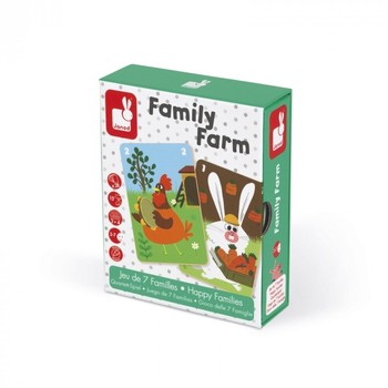 Настольная игра Janod Happy Families Ферма J02756 фото