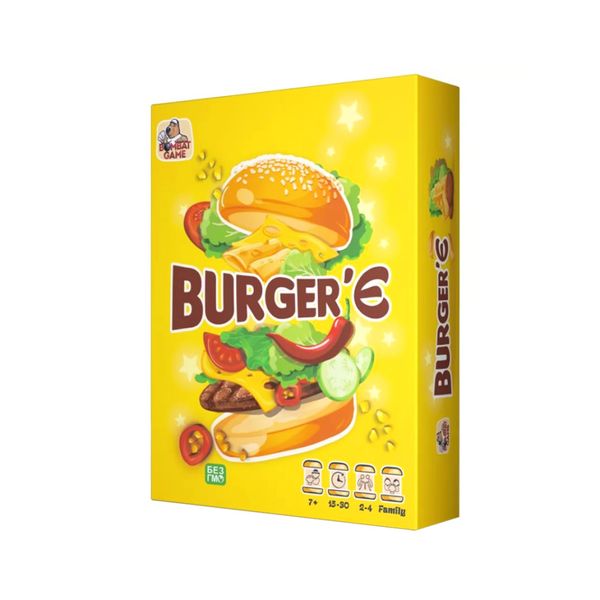 Настільна гра "Burger'Є" Bombat 800415 Укр фото