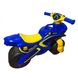 Дитячий беговел мотоцикл із звуковими ефектами Поліція жовто-синій 0139/57 фото 5 з 5