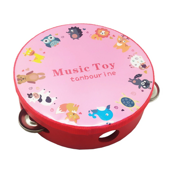 Дерев'яна іграшка Бубон MD 0367-19-27 діаметр 15 см (Music Toy) фото