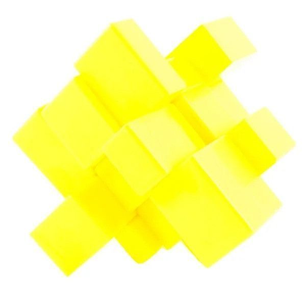 Дзеркальний кубик "Mirror Yellow-Зеркальний кубик" SC357 жовтий фото