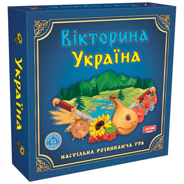 Настільна гра Вікторина Україна, Artos Games фото
