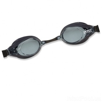 Дитячі окуляри для плавання Intex 55691 розмір L (Чорний) фото