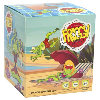 Настільна ігор Froggy Pool 30352 (українська) фото