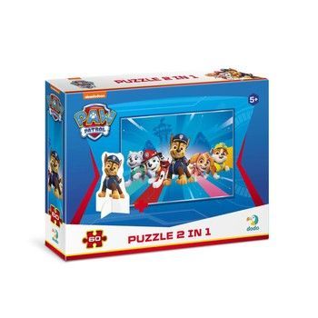 Детские Пазлы Paw Patrol "Готовы к приключениям" DoDo 200163 60 элементов, с фигуркой фото