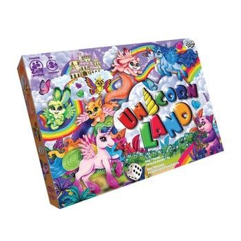 Настольная развлекательная игра "Unicorn Land" DTG97 украинский язык, от 2 до 4 игроков фото