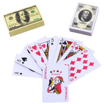 Гральні карти "100 Dollar", 54 карти 100-54 фото