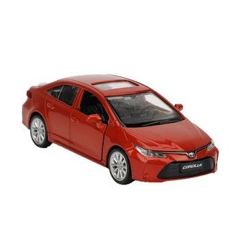 Модель автомобиля "Toyota Corolla Hybrid" 4359 масштаб 1:43 Коричневый фото