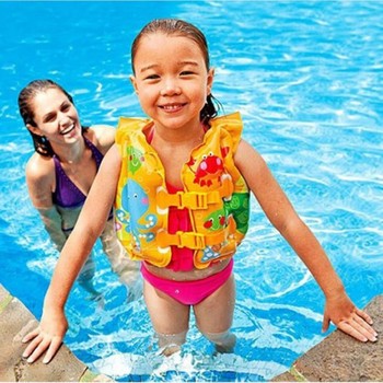 Дитячий надувний жилет для плавання 2-5 років Intex 59661 фото