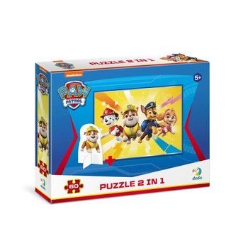 Детские Пазлы Paw Patrol "Отчаянная четверка" DoDo 200164 60 элементов, с фигуркой фото