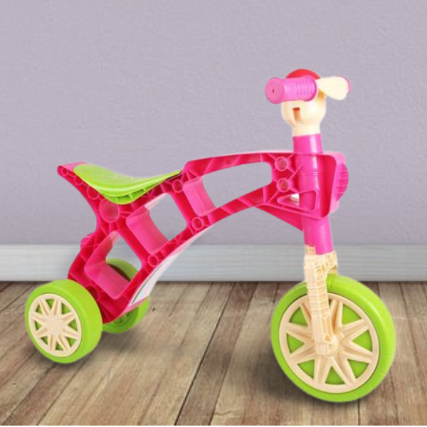 Дитячий беговел каталка Ролоцикл ТехноК 3220TXK(Pink) Рожевий фото