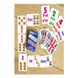 Настільна гра доміно Англійські числівники 13106080, 36 карток фото 2 з 2