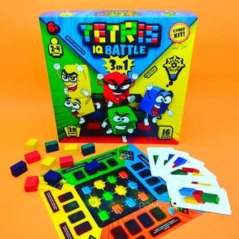 Настільна гра Tetris IQ Battle 3в1, Danko Toys фото