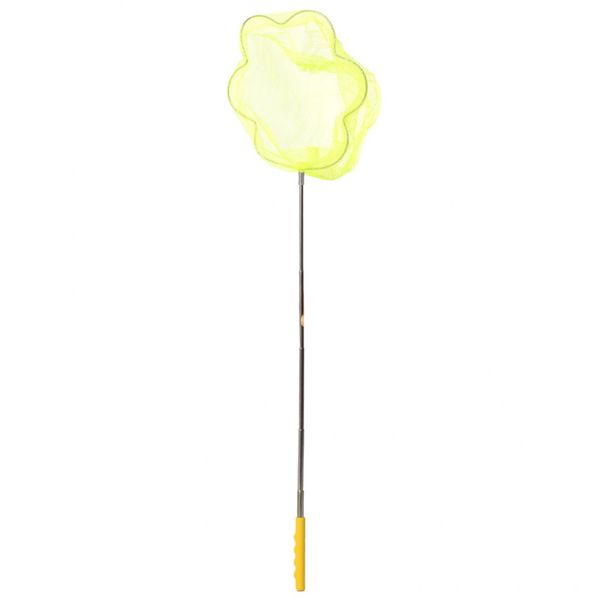 Дитячий сачок для метеликів "Квітка" MS 1287-2 ручка-телескоп 87 см (Жовтий) фото
