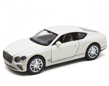 Bentley AS-2808 Інерційна (біла) колекційна іграшкова машина. фото