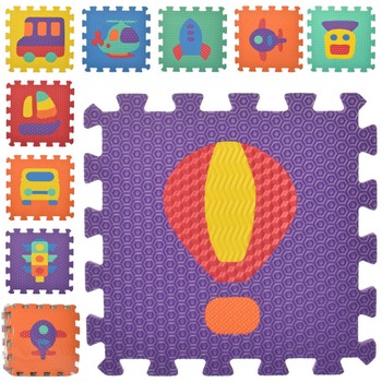 Детский коврик Мозаика MR 0358 из 9 элементов фото