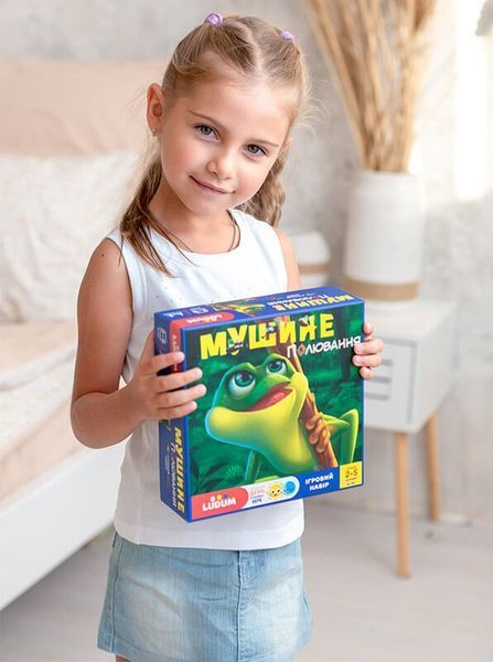 Игровой набор "Мушиная охота", игра+рассказ+аудиосказка LD1046-52 фото