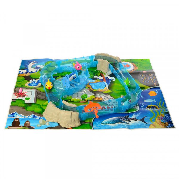 Детский игровой набор Рыбалка 868-4 с рыбками, полем и удочкой фото