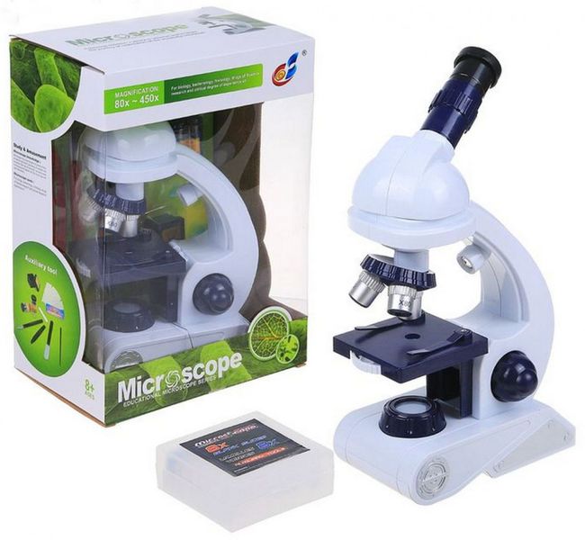 Игрушечный микроскоп с аксессуарами C2129  фото