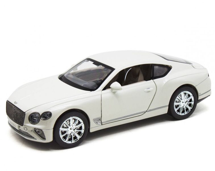 Коллекционная игрушечная машинка Bentley AS-2808 инерционная (Белый ) фото