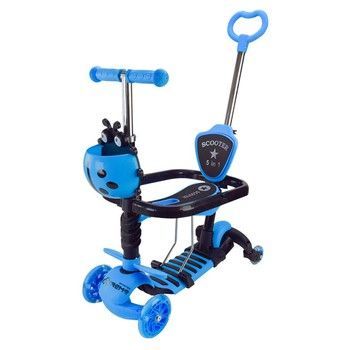 Самокат дитячий 3-х колісний Scooter Children's SC2501(Blue) 3в1 колеса що світяться, синій фото