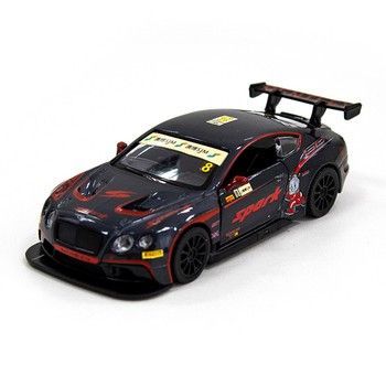 Детская автомодель BENTLEY CONTINENTAL GT3 TechnoDrive 250260 черный фото