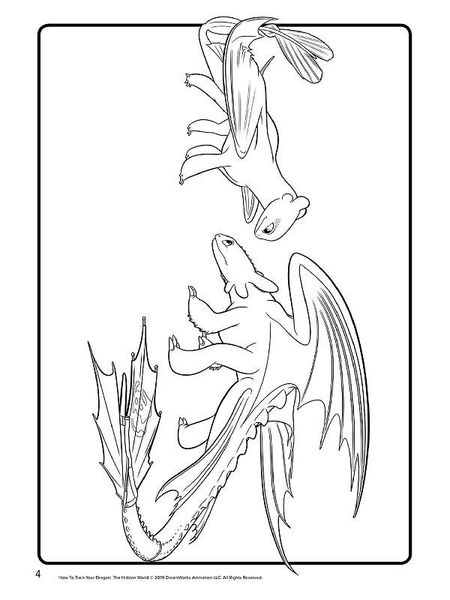 Книга розмальовки з наклейками Як приручити Драконову закладку 1271002 на UKR. мова фото