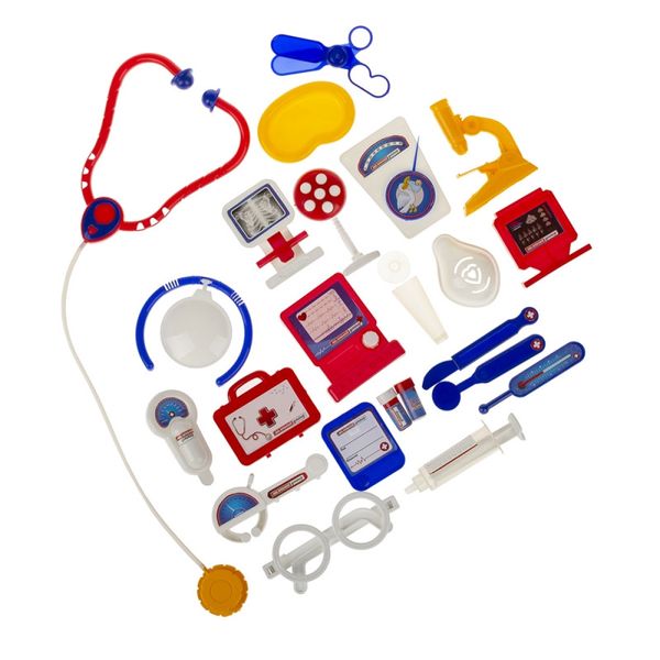 Детский игровой набор врача "Маленький доктор" 1-036, 23 предмета в наборе фото