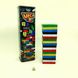 Настольная игра Дженга разноцветная VEGA COLOR Danko Toys GVC-01U фото 1 из 10