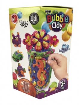 Набор шарикового пластилина Bubble Clay BBC-V Ваза (Салатовый) фото