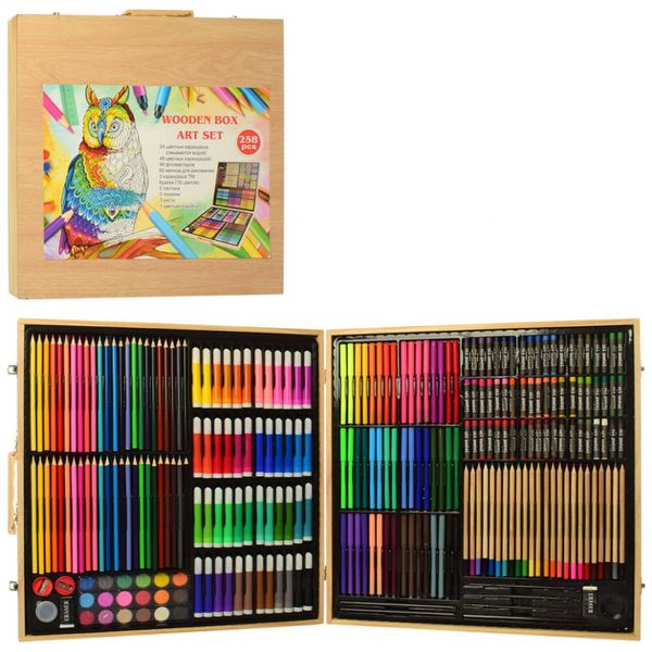 Детский набор для творчества и рисования MK 4534-1 в чемодане фото