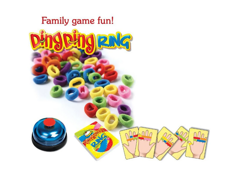 Гра з гумками Ding ring, Kingso Toys фото