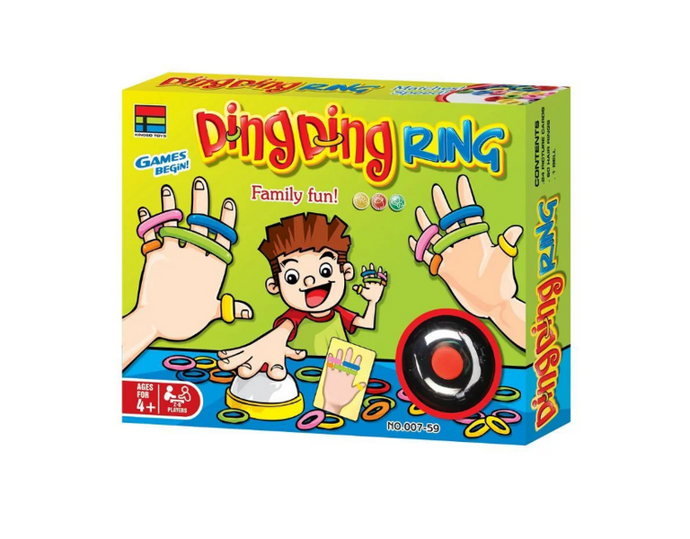 Гра з гумками Ding ring, Kingso Toys фото