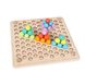 Багатофункціональна дерев'яна гра мозаїка сортер з кульками MD 2210 фото 25 з 25