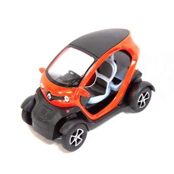 Коллекционная игрушечная машинка RENAULT TWIZY КТ5111 инерционная (Оранжевый) фото
