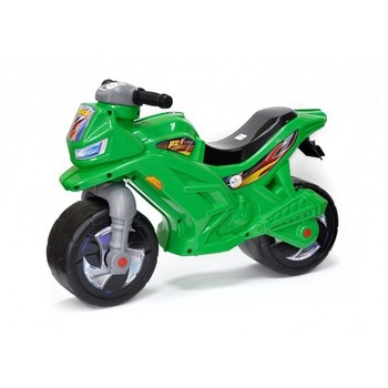 Беговел мотоцикл 2-х колесный 501-1G Зеленый фото